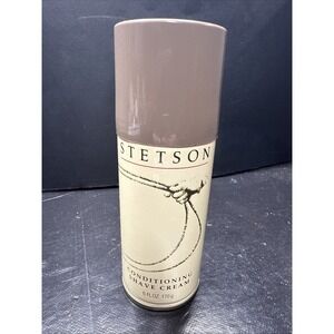 Stetson Conditioning Shave Cream For Men 6.0 OZ New